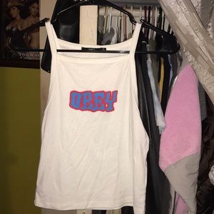 Obey tank top